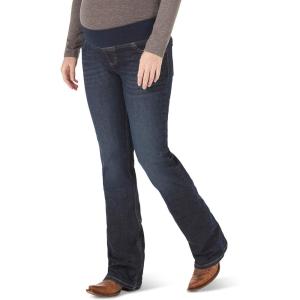 Wrangler Women’s Retro Mae Maternity Boot Cut Jean(Denim)