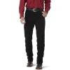 imageWrangler Mens Cowboy Cut Silver Edition Original Fit Boot Cut JeanBlack
