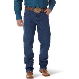 Wrangler Men’s Rigid Cowboy Cut Relaxed Jean Rigid Indigo(Stonewashed)